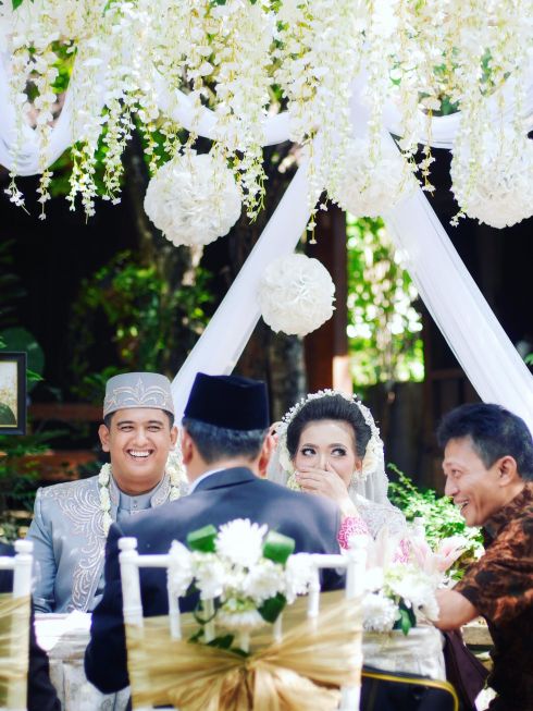 Epic Wedding Photo and Video Session, Garden Ceremony, Serpong, Tangerang