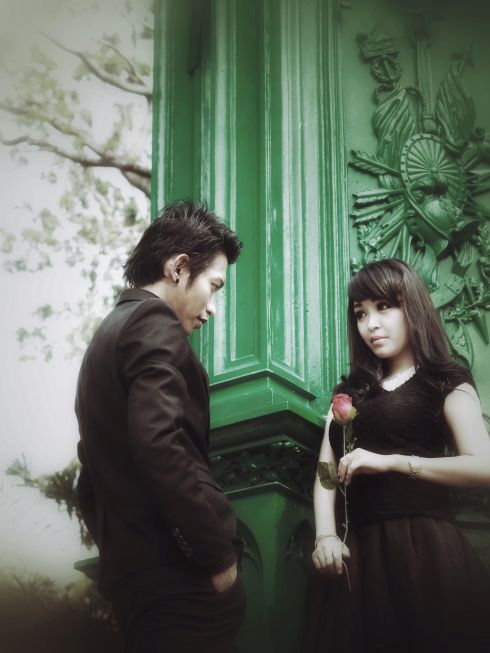 Pre-Wedding Gothic Concept at Museum Prasasti